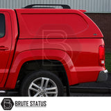 Truckman L-Series hardtop canopy for Volkswagen Amarok with extra load space and tinted rear tailgate