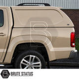 Volkswagen Amarok hardtop canopy with cab-high styling and solid-sided Truckman L-Series design