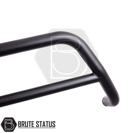 Black matte bull bar for Isuzu D-Max pickup truck years 2012-2021