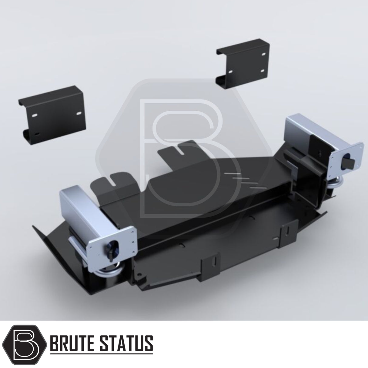 Ford Ranger 2023+ T9 Front Bumper Winch Mount Plate