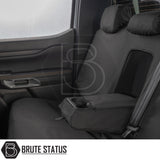 Ford Ranger 2023+ T9 Double Cab Cotton-Backed PU Seat Covers