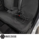 Ford Ranger Wildtrak T9 2023+ Double Cab Cotton-Backed PU Seat Covers