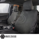Ford Ranger 2023+ T9 Double Cab Cotton-Backed PU Seat Covers