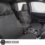 Ford Ranger Wildtrak T9 2023+ Double Cab Cotton-Backed PU Seat Covers
