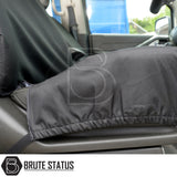 Nissan Navara 2005-2015 D40 Double Cab Cotton-Backed PU Seat Covers