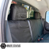 Nissan Navara 2005-2015 D40 Double Cab Cotton-Backed PU Seat Covers