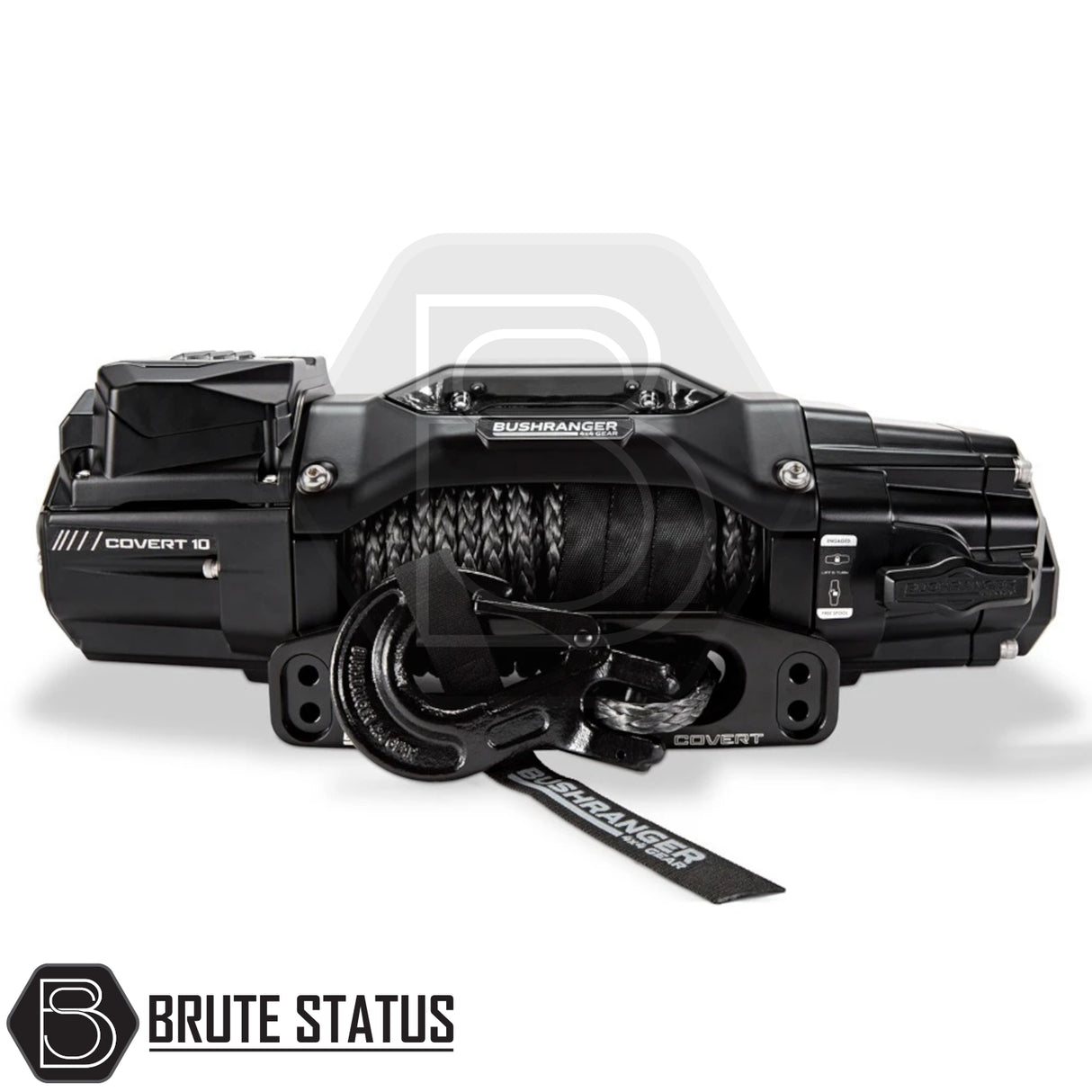 Bushranger Covert 10,000lbs Synthetic Winch