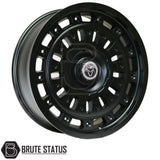 Wolfrace Explorer Overland Matte Black Polished 20" Alloy Wheels