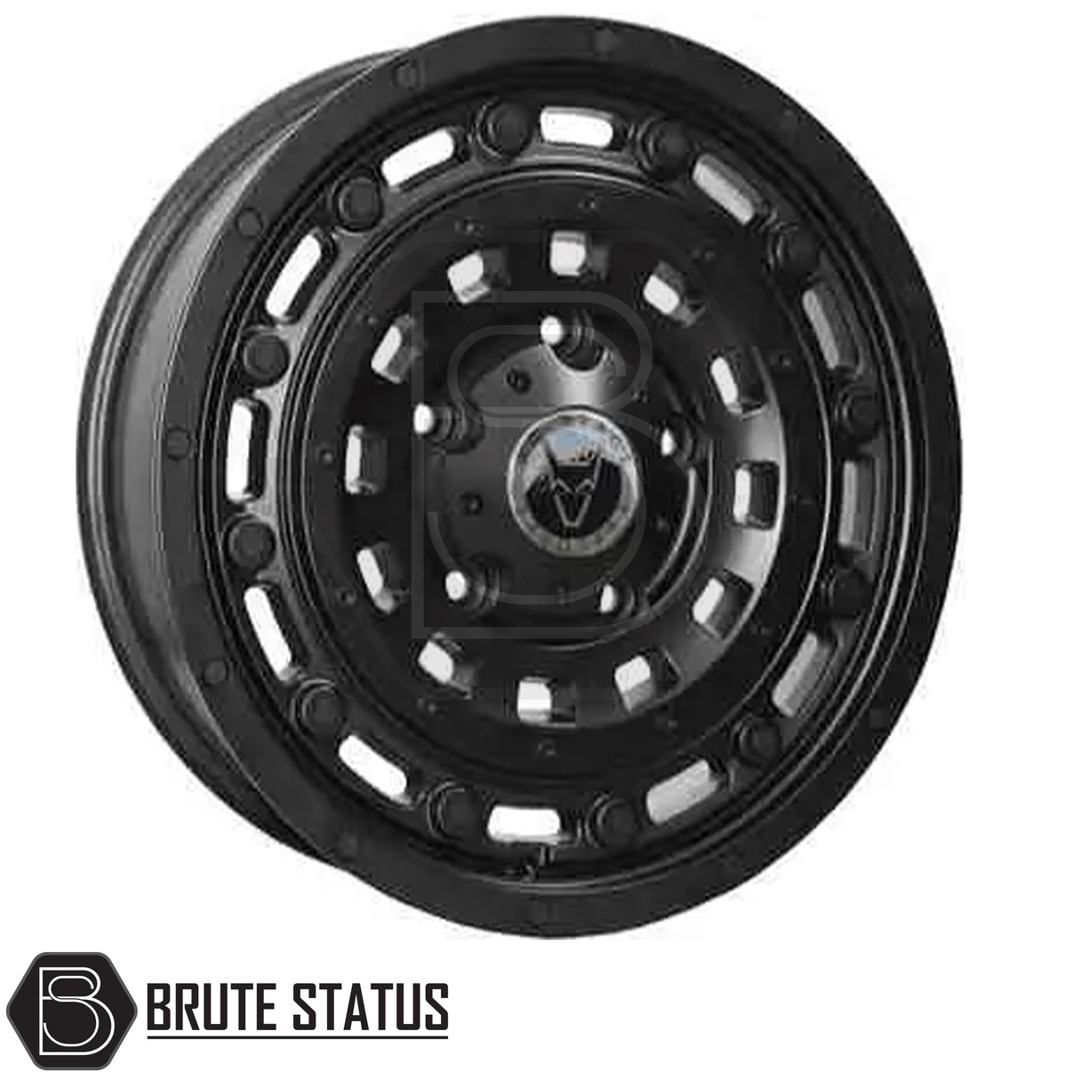 Wolfrace Explorer Overland 1400 Matte Black Wheels – Set of 4 – Heavy-duty alloy wheels available in 17x8.5 or 18x8, PCD options 5x120 or 6x114.3, offsets ET35–ET50, centre bore 65.1 or 66.1, 1400kg load rating, includes wheel nuts and spigot rings.