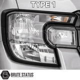 Aileron de toit avec lumières LED pour Ford Ranger 2012-2022 - Style 2