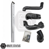 Ford Ranger 2012-2019 T6, T7 Stainless Steel Snorkel Chrome Style 1