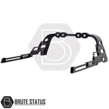 Heavy duty Fiat Fullback 2015-2019 X10 Combat sports roll bar featuring 4 bright LED work lights and rugged off road styling for 4x4 pickup trucks