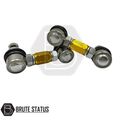 Fiat Fullback 2015-2019 adjustable anti-roll bar drop links, robust aluminium alloy, in-situ adjustment, enhances suspension stability and ride quality.