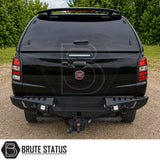 Fiat Fullback 2015-2019 tail lamp covers designed to enhance rear-end appearance with durable ABS styling trims