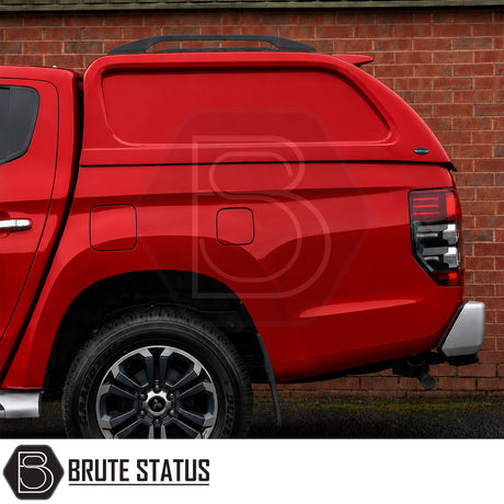 Mitsubishi L200 hardtop canopy 2015-2021 secure truck bed cover with solid sides and remote locking system