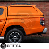Fiat Fullback and Mitsubishi L200 luxury hardtop canopy Truckman L-Series with LED interior light and solid sided design
