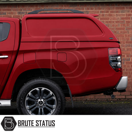 Fiat Fullback Mitsubishi L200 Series 5 Series 6 hardtop canopy Truckman L-Series with remote locking secure pickup bed storage solution
