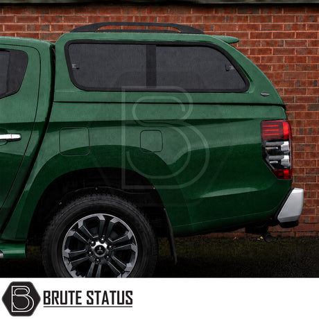 Fiat Fullback Mitsubishi L200 2015-2021 Truckman GLS hardtop canopy with remote locking and sliding side windows