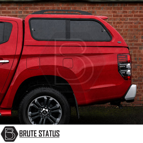 Mitsubishi L200 hardtop canopy 2015-2021 premium truck bed cover with remote central locking and sliding windows