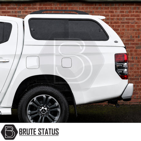 Truckman GLS canopy Mitsubishi L200 Series 5 Series 6 vinyl lined interior heated rear window and LED light