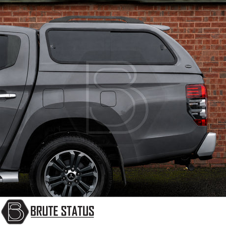 Fiat Fullback GLS hardtop canopy 2015-2021 sliding side windows for airflow easy access and improved ventilation