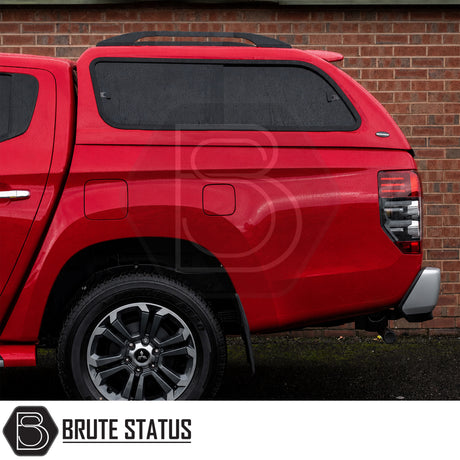 Fiat Fullback Mitsubishi L200 Series 5 Series 6 Truckman GLS canopy with sliding windows and luxury interior finish