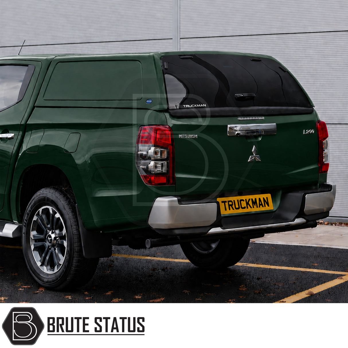 Truckman RS canopy for Fiat Fullback and Mitsubishi L200 Series 5 Series 6 solid sided commercial hardtop canopy