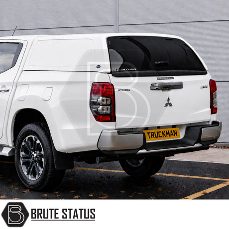 Fiat Fullback Mitsubishi L200 2015-2021 Truckman RS hardtop canopy with glazed rear window and remote central locking