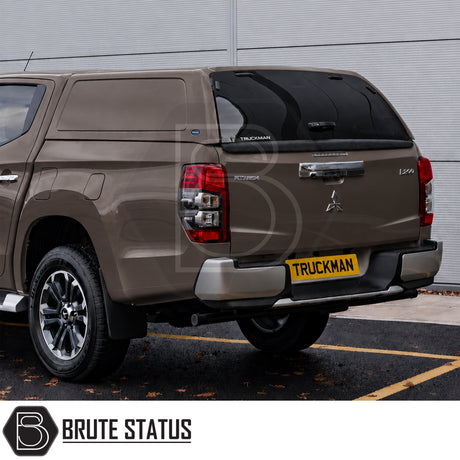 Truckman RS canopy Mitsubishi L200 Series 5 Series 6 heavy duty hardtop with UV resistant gel coat finish