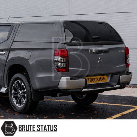 Fiat Fullback work truck canopy 2015-2021 secure hardtop with remote locking and glazed rear tailgate window