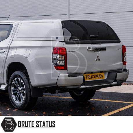 Mitsubishi L200 pickup canopy 2015-2021 cab height hardtop with remote locking and secure tool storage solution