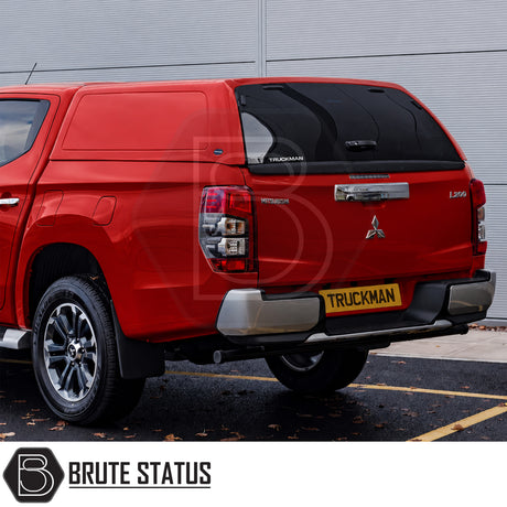 Mitsubishi L200 work canopy 2015-2021 solid sided hardtop with remote central locking and glazed rear visibility