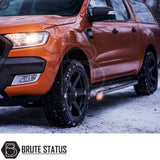 JR Wheels JRX5 alloy wheel in Matt Black, available in sizes 18x9 ET20 6x139.7, 18x9 ET15 6x114.3, 20x9 ET20 6x139.7, 20x9 ET20 5x120, and 20x9 ET20 6x114.3. Includes compatible wheel nuts.