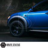 JR Wheels JRX5 alloy wheel in Matt Black, available in sizes 18x9 ET20 6x139.7, 18x9 ET15 6x114.3, 20x9 ET20 6x139.7, 20x9 ET20 5x120, and 20x9 ET20 6x114.3. Includes compatible wheel nuts.