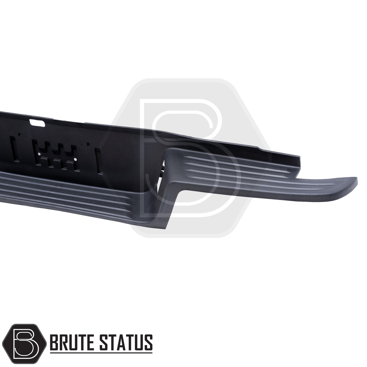 Ford Ranger 2012-2022 OEM Style Rear Bumper Plastic Step Replacement in matte black