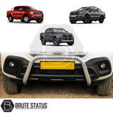 Chrome stainless steel bull bar for the ford ranger 2012-2022 pickup truck 