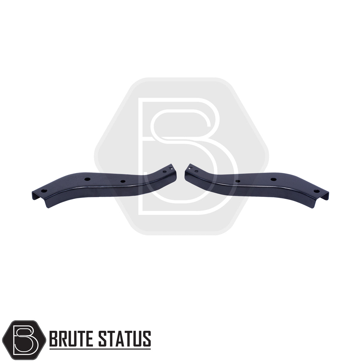 Brute Status chrome rear bumper for Ford Ranger 2012–2022 with parking sensor compatibility and non-slip step pads