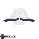 Brute Status chrome rear bumper for Ford Ranger 2012–2022 with parking sensor compatibility and non-slip step pads