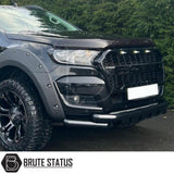 Ford Ranger 2012-2015 City Bar (Nudge Bar) in Gloss Black
