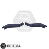 Brute Status black rear bumper for Ford Ranger 2012–2022 with parking sensor compatibility and non-slip step pads