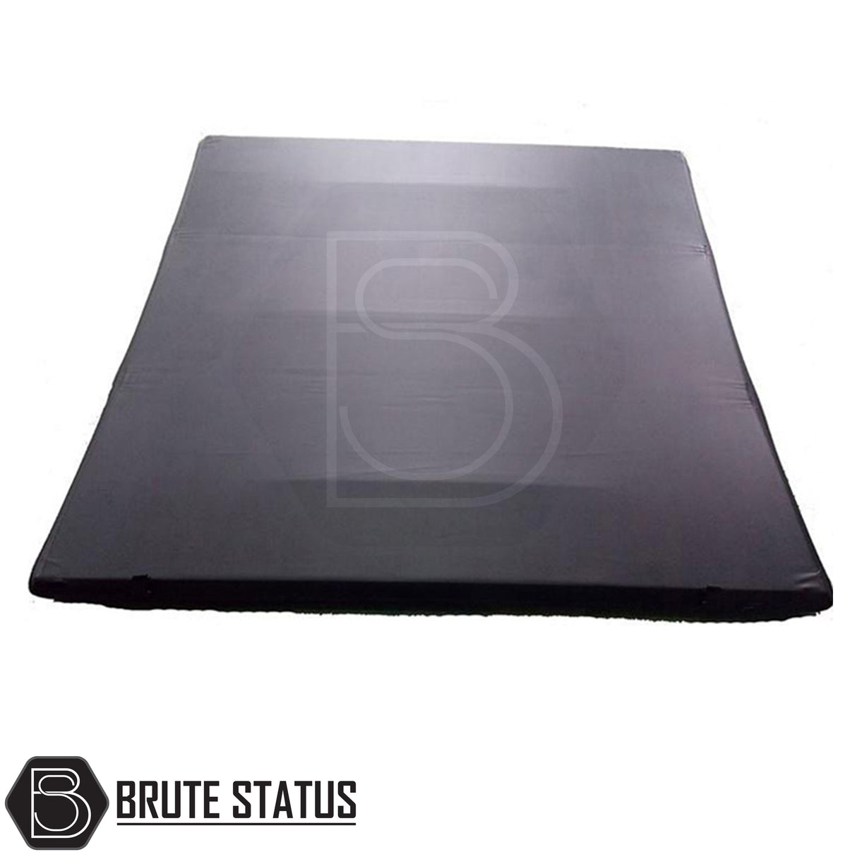 "Premium tri-fold tonneau cover for pickup trucks, featuring UV-stable vinyl, rubber perimeter seals, reinforced corners, and shaped aluminium cross bars for improved durability, aerodynamics, and water resistance. Easy no-drill installation. Not compatible with Wildtrak models with sports bars.