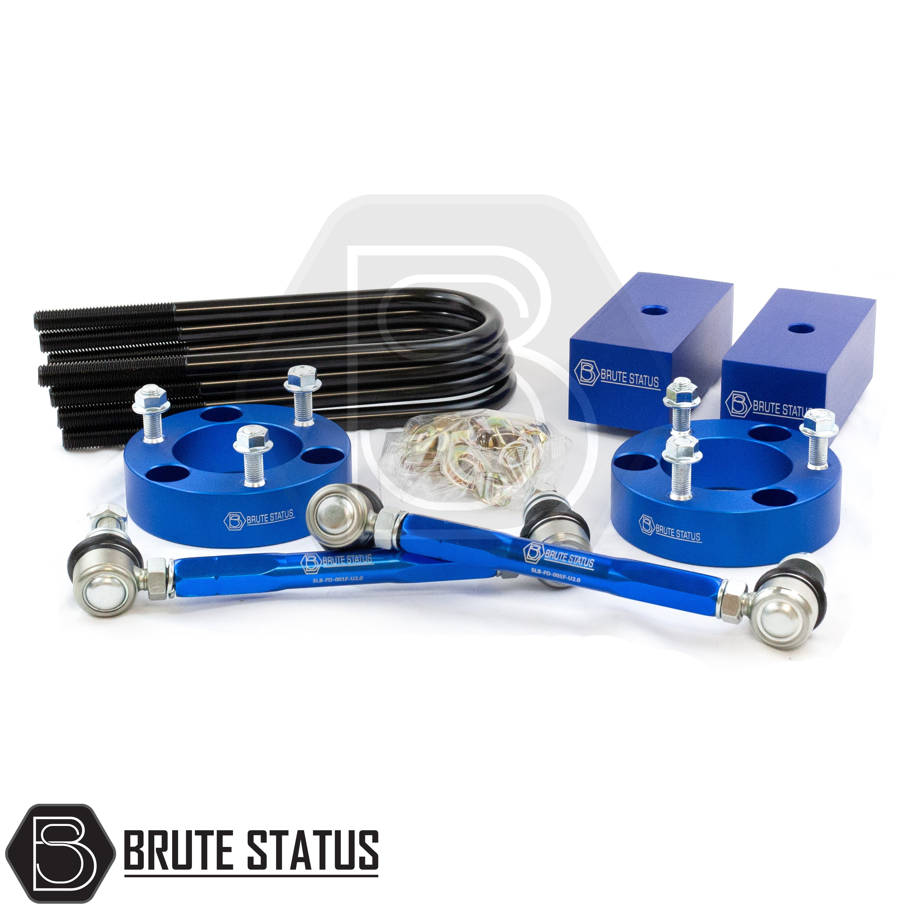 Ford Ranger 2019-2022 T8 Adjustable Anti-Roll Bar Drop Links & 2