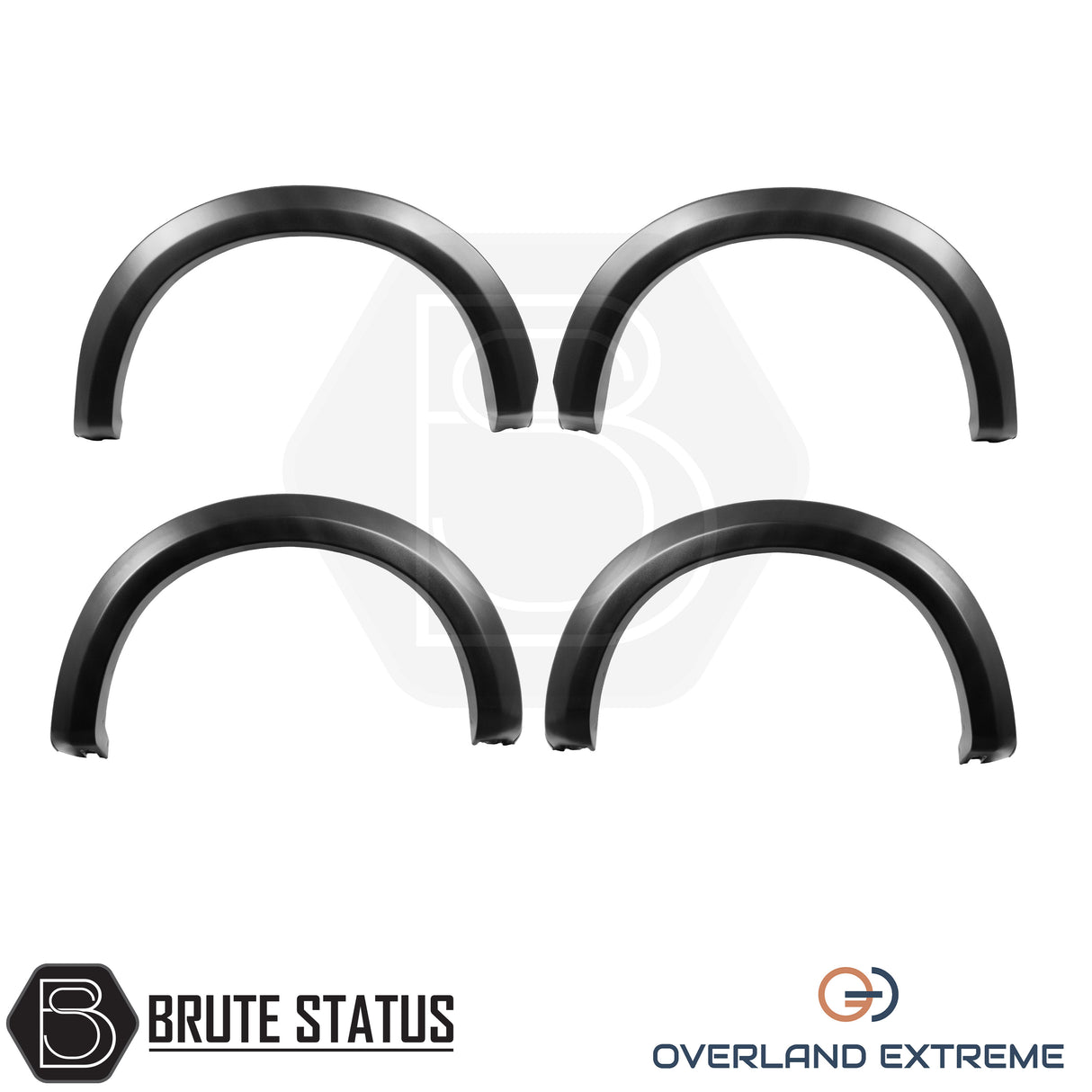 Ford Ranger 2023+ T9 Matte Black Wide Arch Kit (Overland Extreme) & 35mm Wheel Spacers