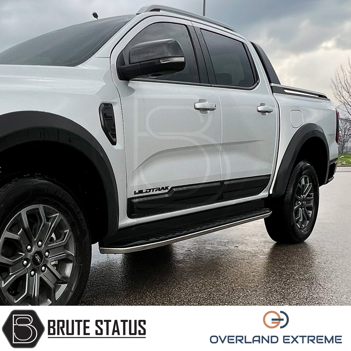 Ford Ranger 2023+ T9 Matte Black Wide Arch Kit (Overland Extreme) & 35mm Wheel Spacers