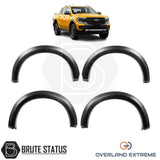 Ford Ranger 2023+ T9 Matte Black Wide Arch Kit (Overland Extreme) & 35mm Wheel Spacers