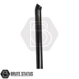 Gloss black snorkel for Ford Ranger T6 and T7 2.2L and 3.2L diesel models with durable 304 stainless steel construction