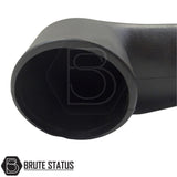 Premium stainless steel snorkel upgrade for Ford Ranger T6 T7 with corrosion-resistant gloss black coating