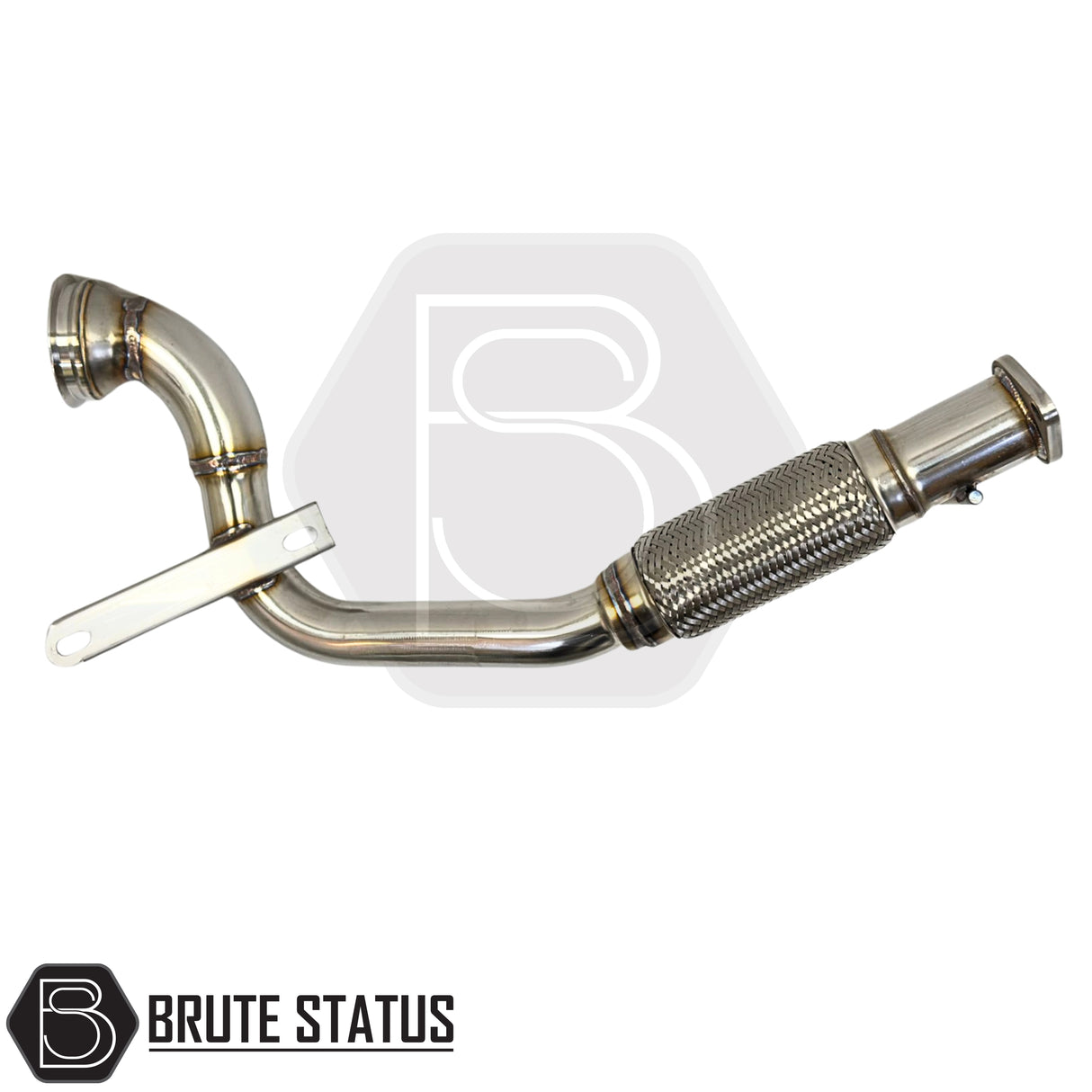 Ford Ranger pickup exhaust upgrade 2012-2022 with side exit design, twin carbon fibre tips, durable stainless steel, easy direct-fit installation.