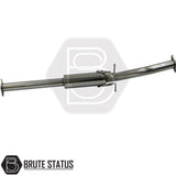 Ford Ranger 2012-2022 high-quality twin carbon tip side exit exhaust, corrosion-resistant stainless steel, perfect for style and performance upgrades.