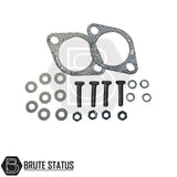 Ford Ranger 2012-2022 T6-T8 side exit exhaust with twin carbon fibre tips, boosts performance, sound, and pickup truck style.